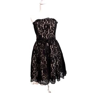 Robert Rodriquez Target Collab Black Lace Dress 6 Formal Promotion